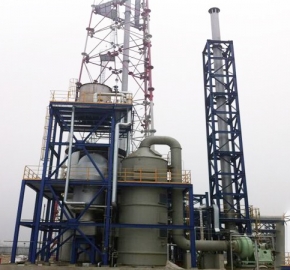 丁基橡膠氯甲烷廢氣焚燒爐